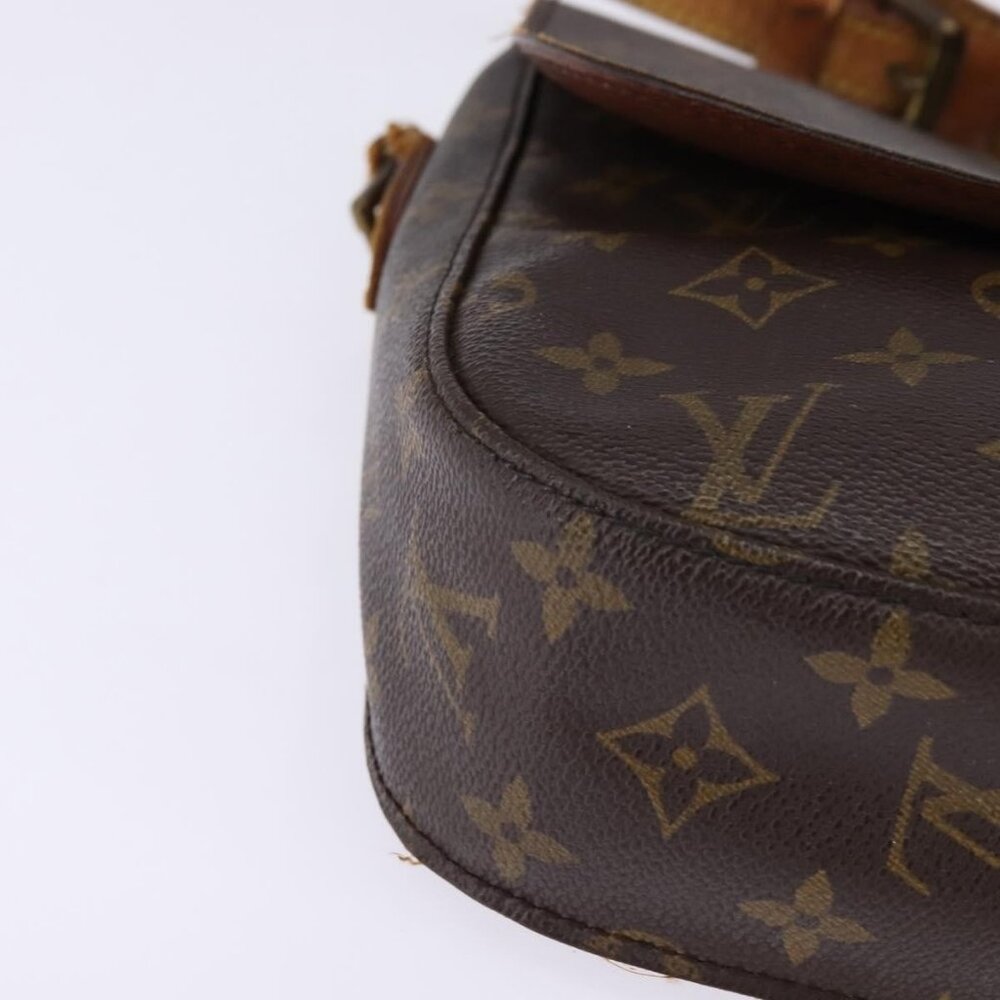 Authentic LOUIS VUITTON Monogram Saint Cloud GM Shoulder Bag M51242 LV - Picture 7 of 16